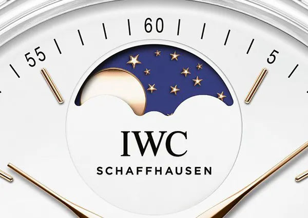 IWC moon phase watch