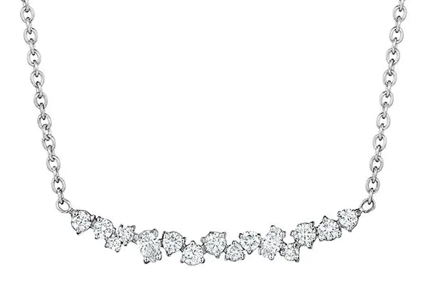 Penny Preville diamond cluster necklace