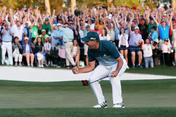 Sergio Garcia playing golf