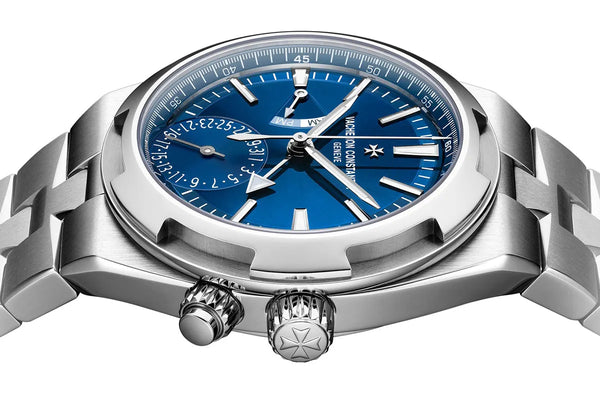 Blue Vacheron watch