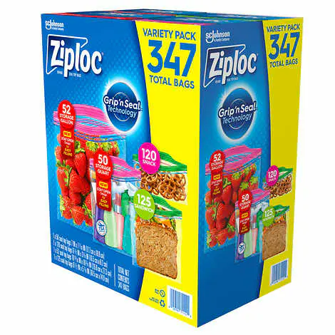 Ziploc Holiday Slider Storage Quart Bags - 16ct : Target