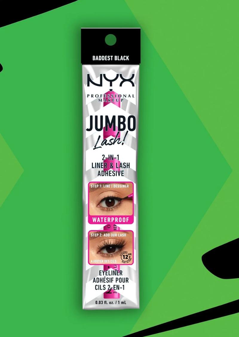 NYX Professional Makeup Jumbo Lash! Glue for False Eyelashes 2-in-1 1 Ml