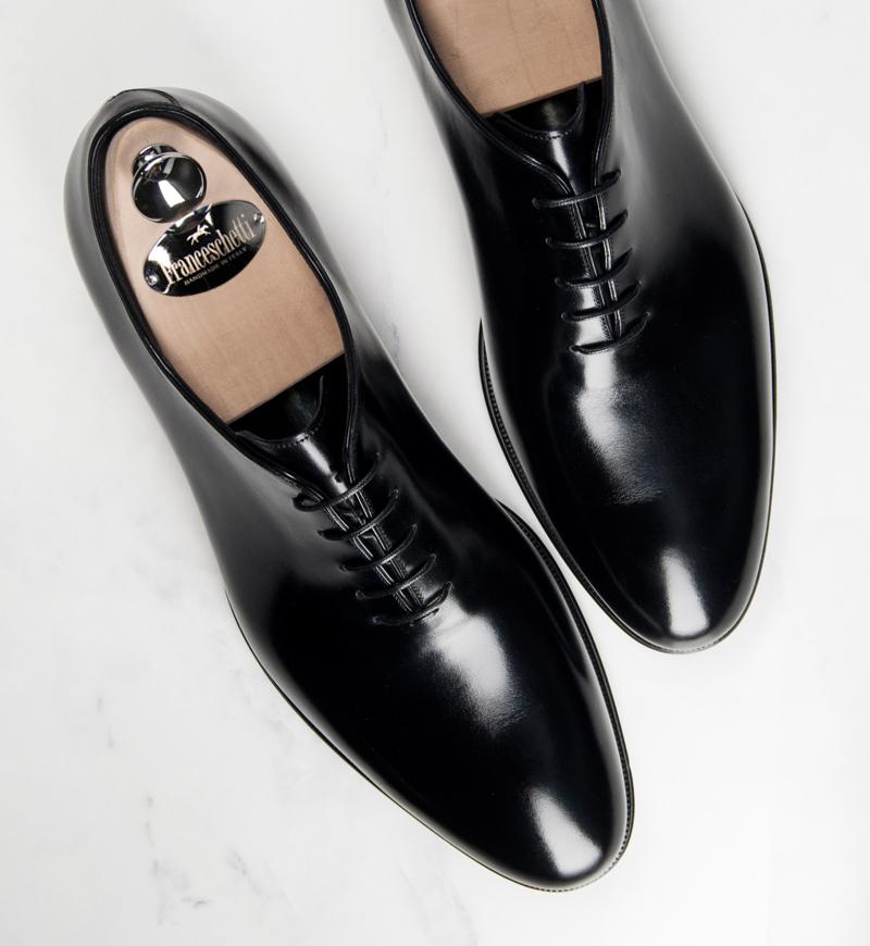 black men's groom shoes