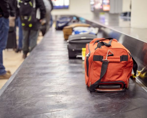 check in car seat and retrieve at baggage claim