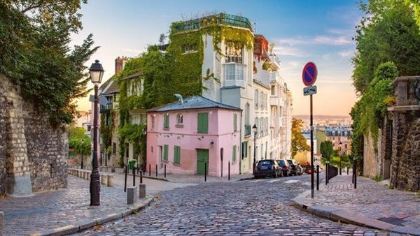 Streets of Paris France