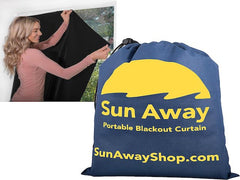 SUN AWAY Portable Blackout Curtains