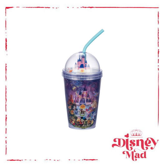 Disney Cats Dome Tumbler with Straw – Magical Travels by Amy
