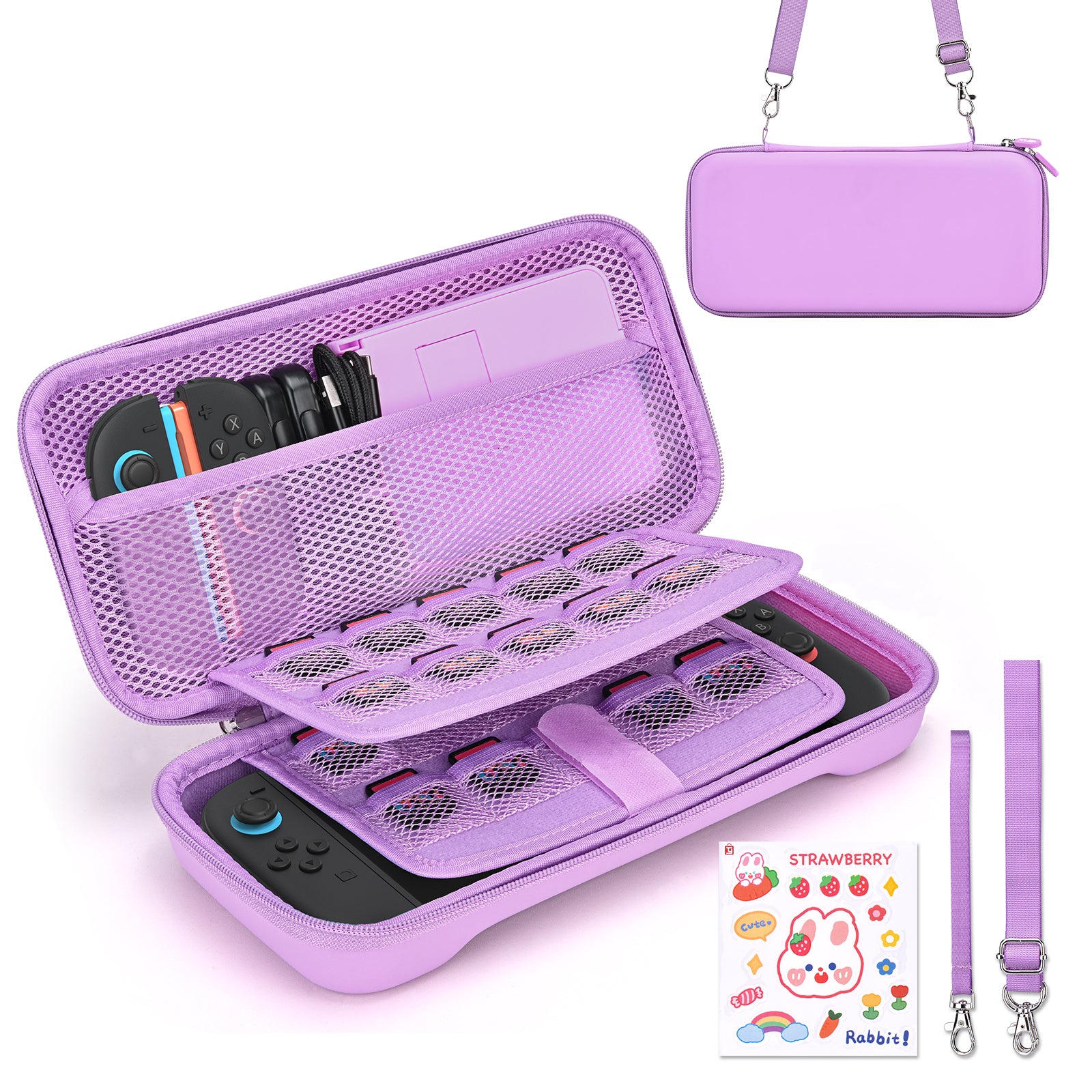 Younik Switch 2 Case Compatible with NS Switch 2 (2025, Purple)