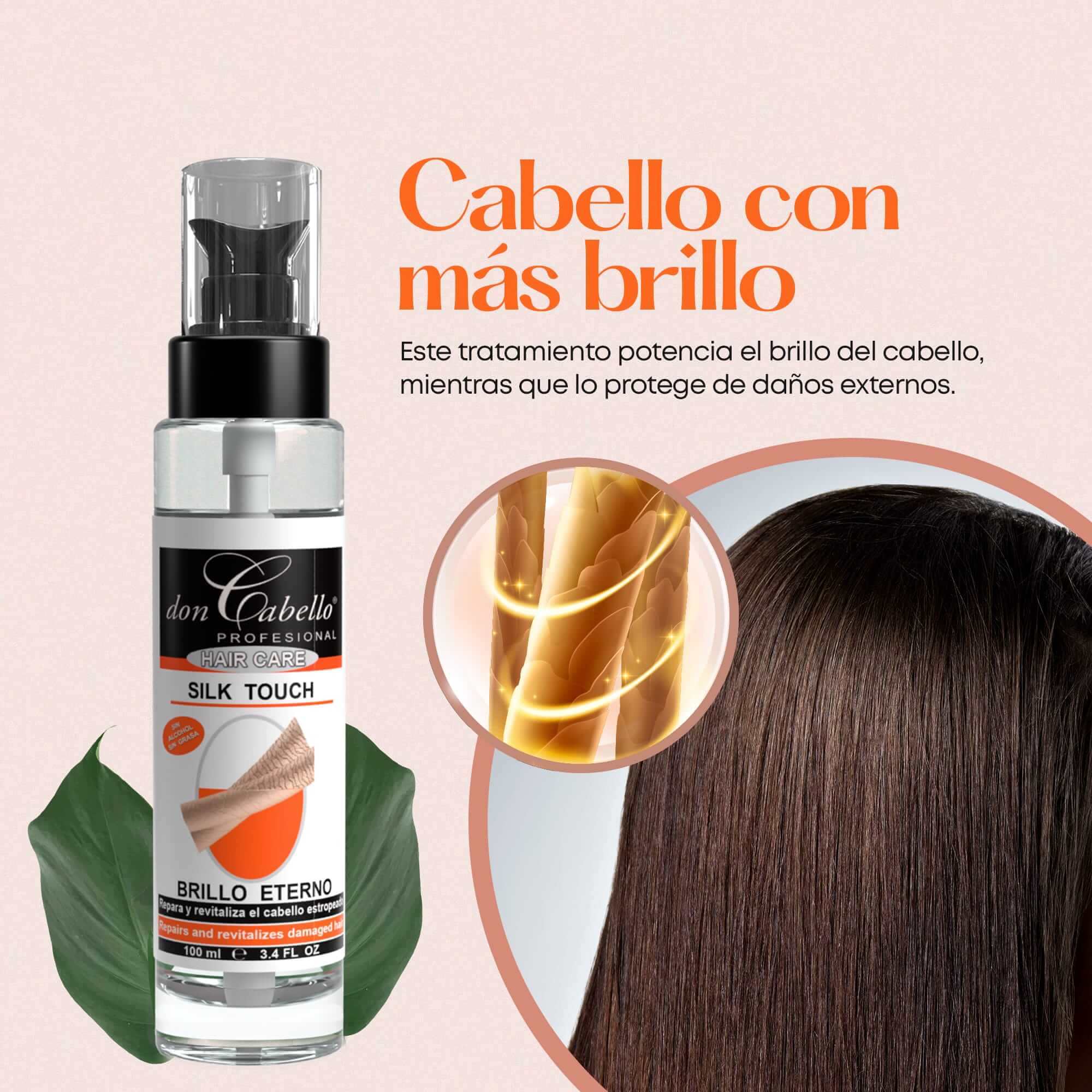 Don Cabello Silk Touch – Proteínas, vitaminas y minerales 100 ml -  Doncabellopro