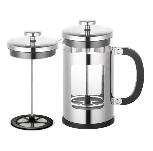 Cuisinox Double Walled Stainless Steel French Press with a silicone gasket  filter