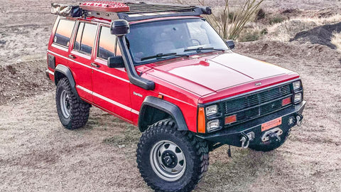 Jeep Cherokee XJ overlanding