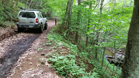 Shoe Creek Trail - overlanding in Virginia