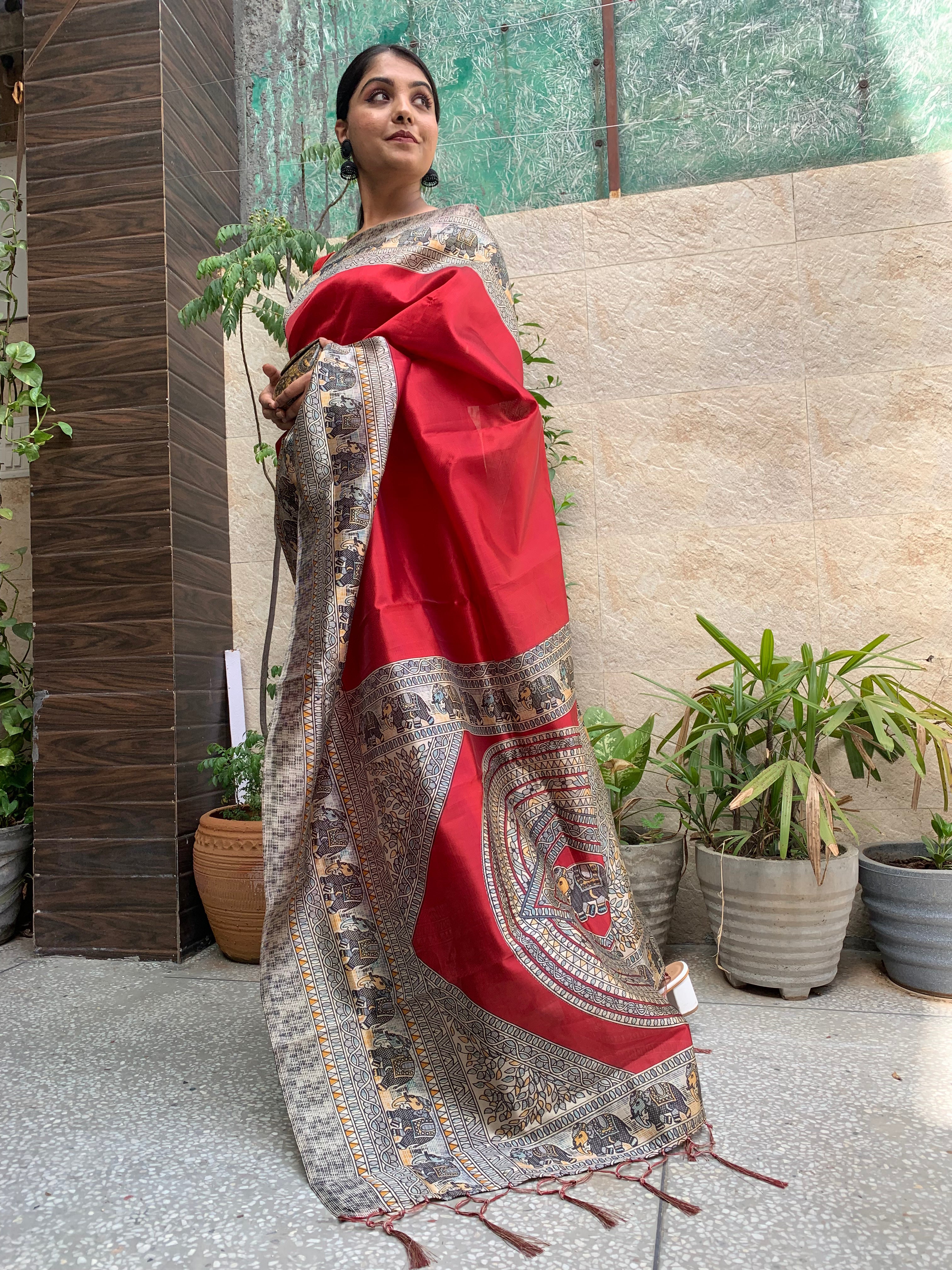 Buy Multicoloured Sarees for Women by Amori Online | Ajio.com