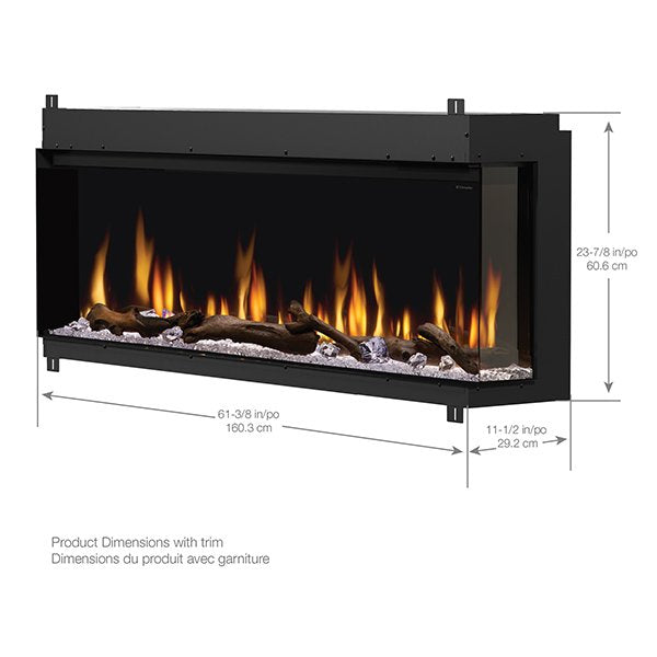 Dimplex Ignitexl® Bold Built-in Linear Electric Fireplace