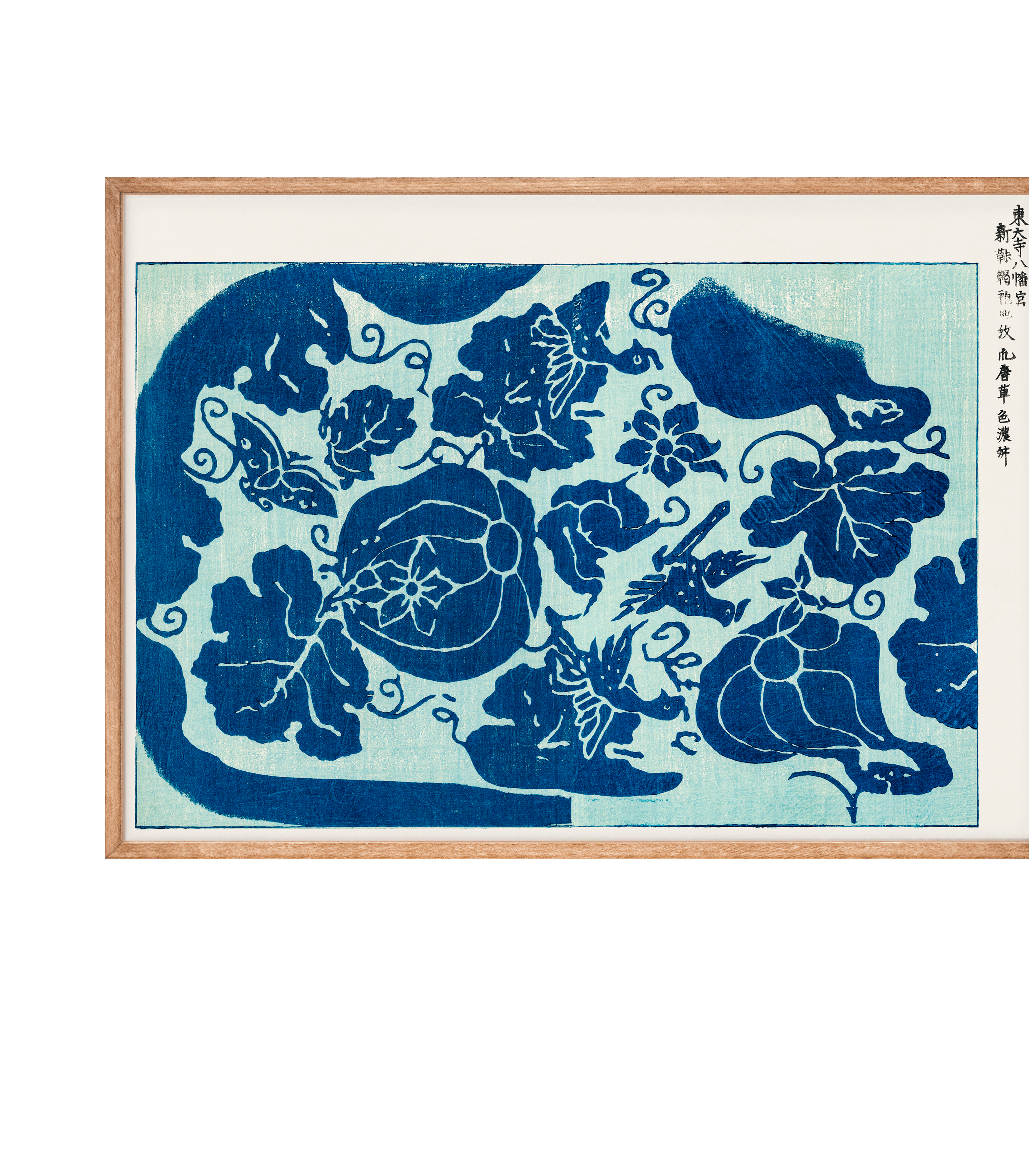 Billede af Japenese Vintage Woodblock Print by Shin Bijutsukai - 21x30
