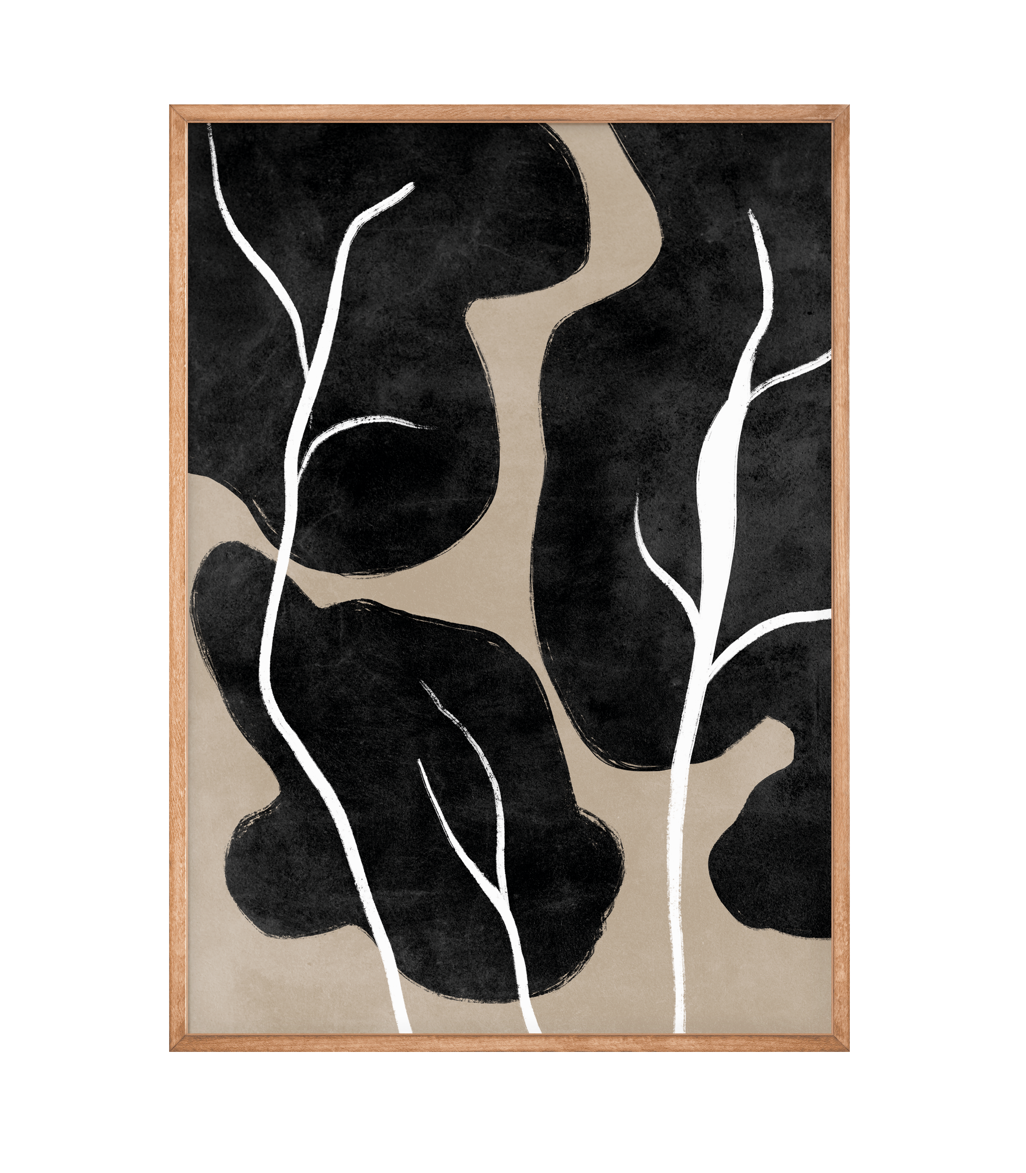 Billede af Abstract Forest Plakat - 60x84