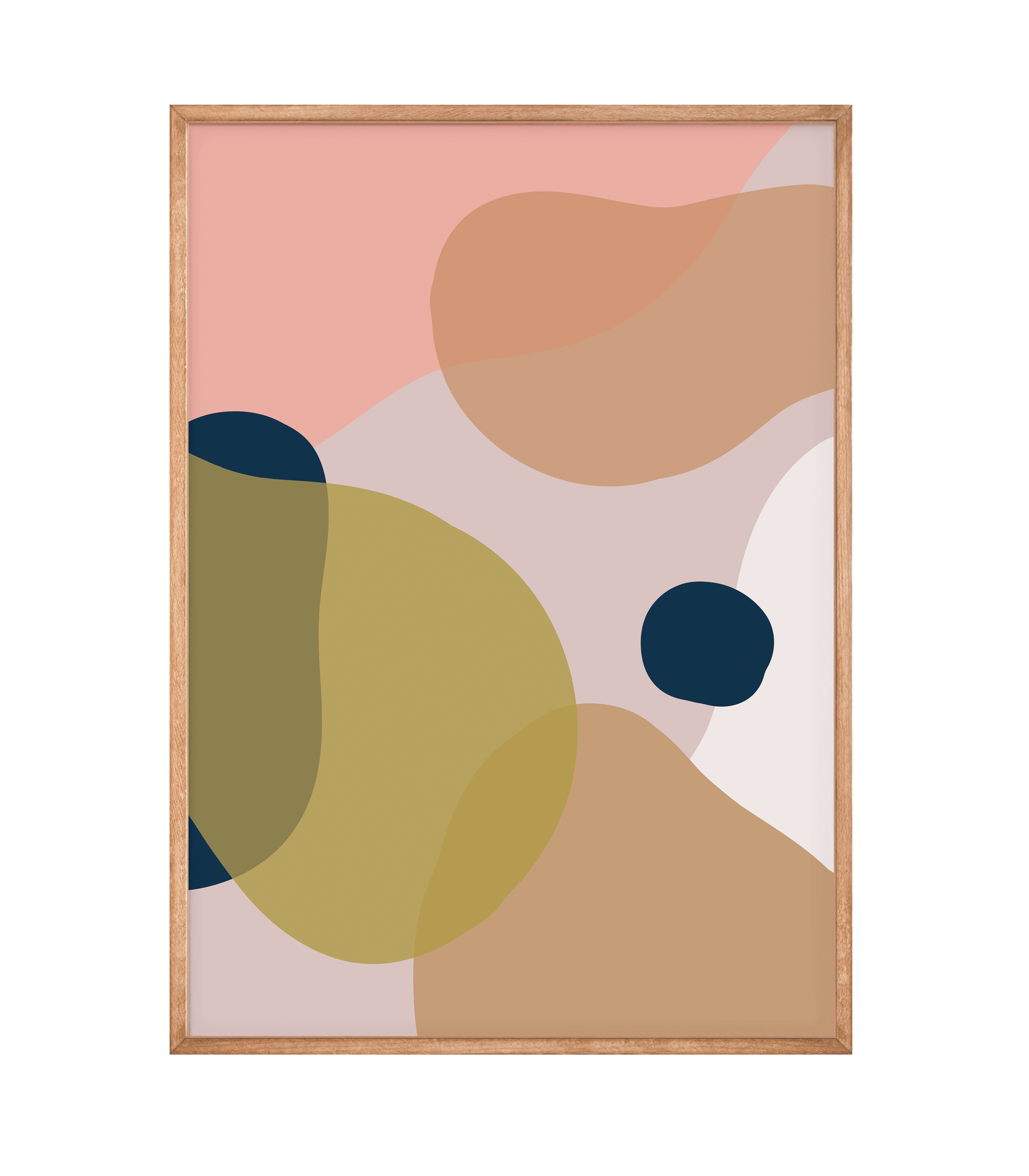 Billede af Abstract Forms Plakat - 50x70