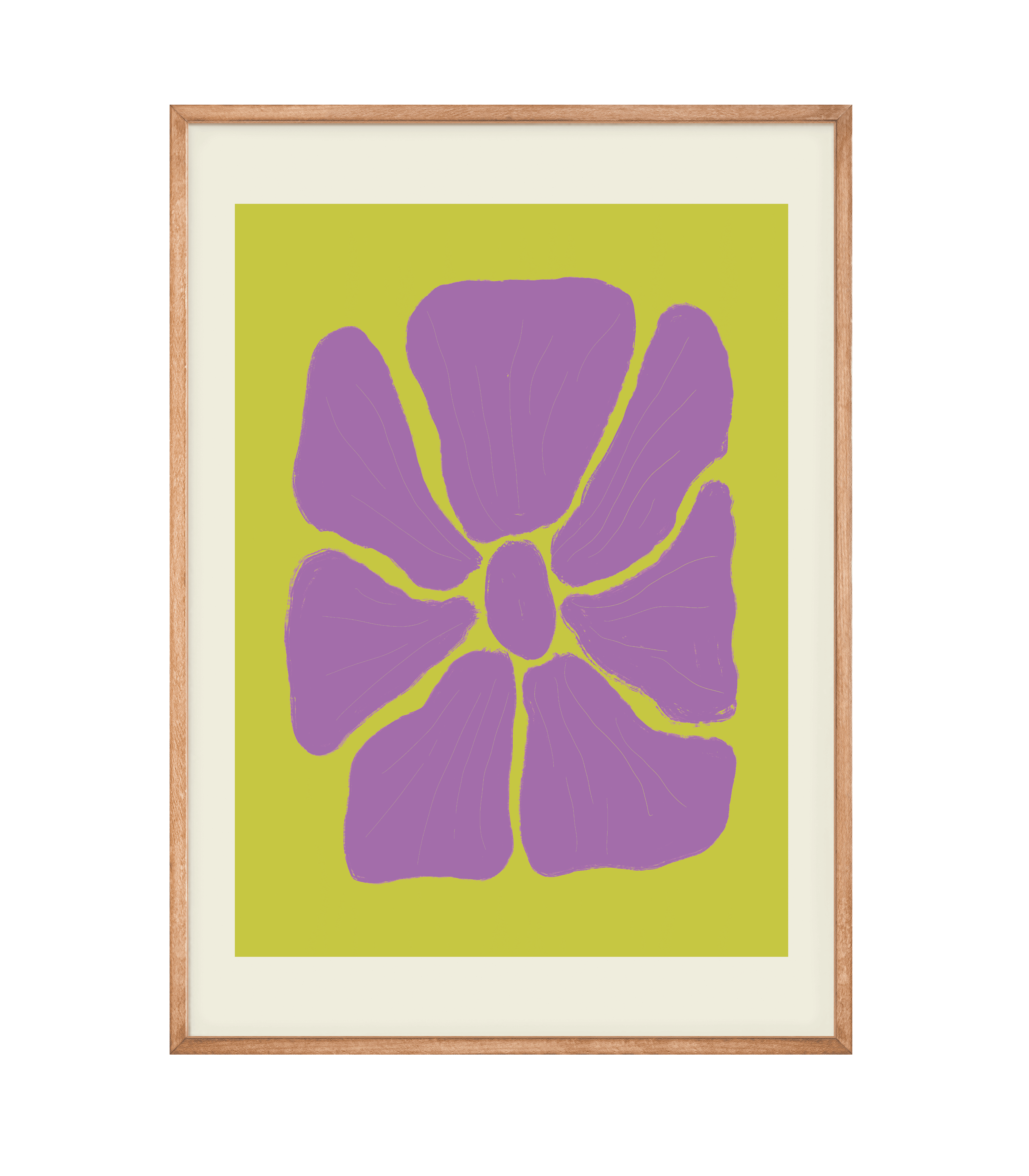 Billede af Floral Illustration Plakat - 30x40