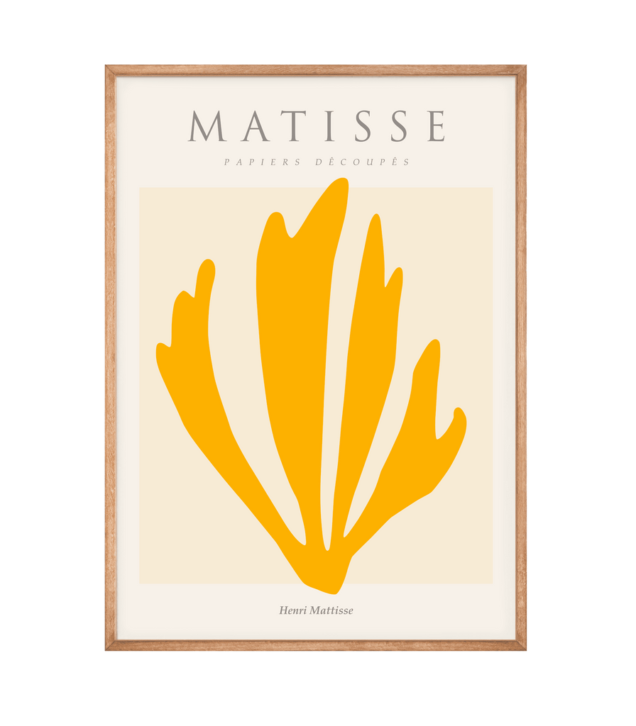 Trofast Bange for at dø at ringe Henri Matisse - Papiers Decoupes Plakat – Papery Store