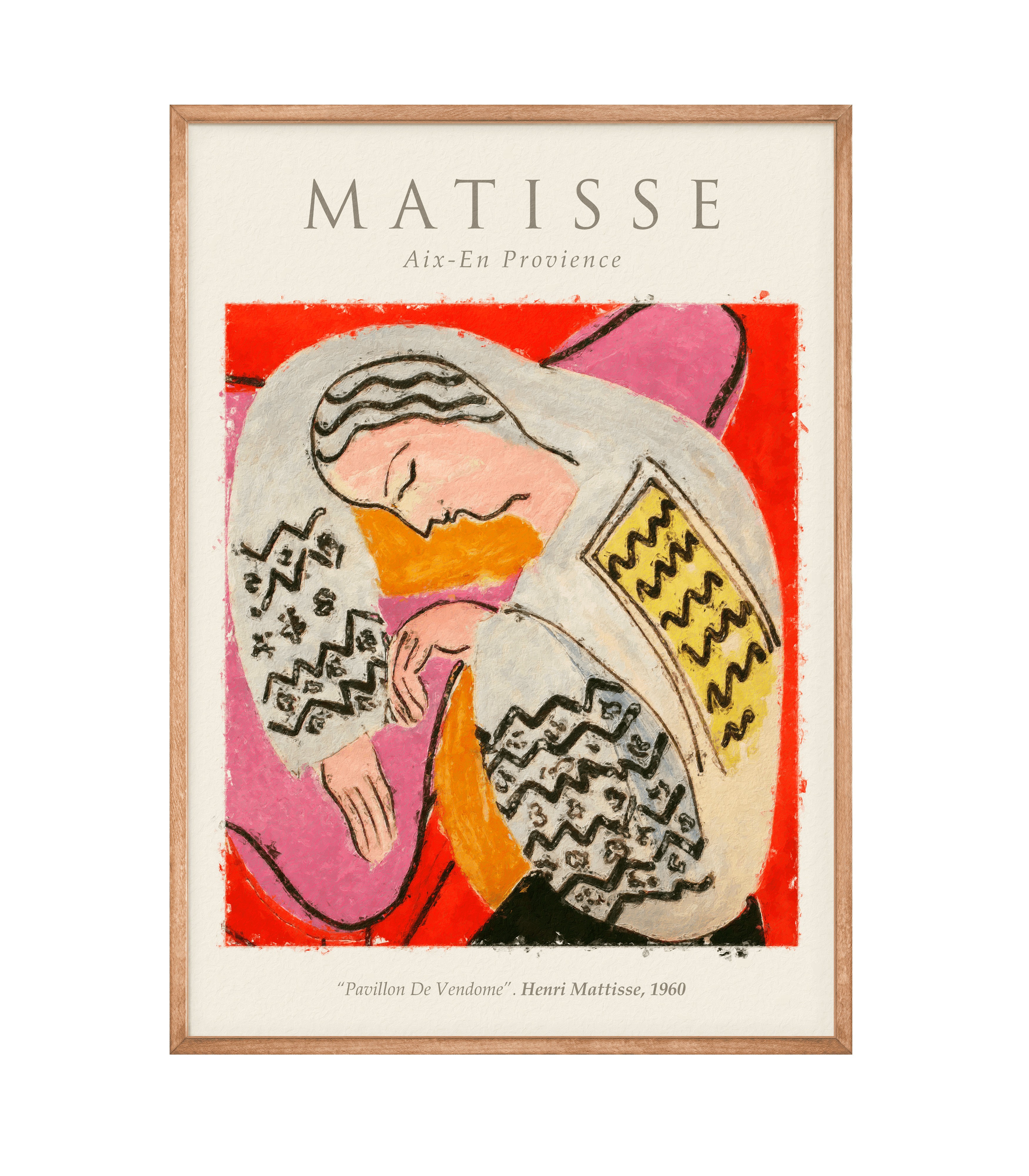 Billede af Henri Matisse - Pavillon De Vendome Plakat - 21x30