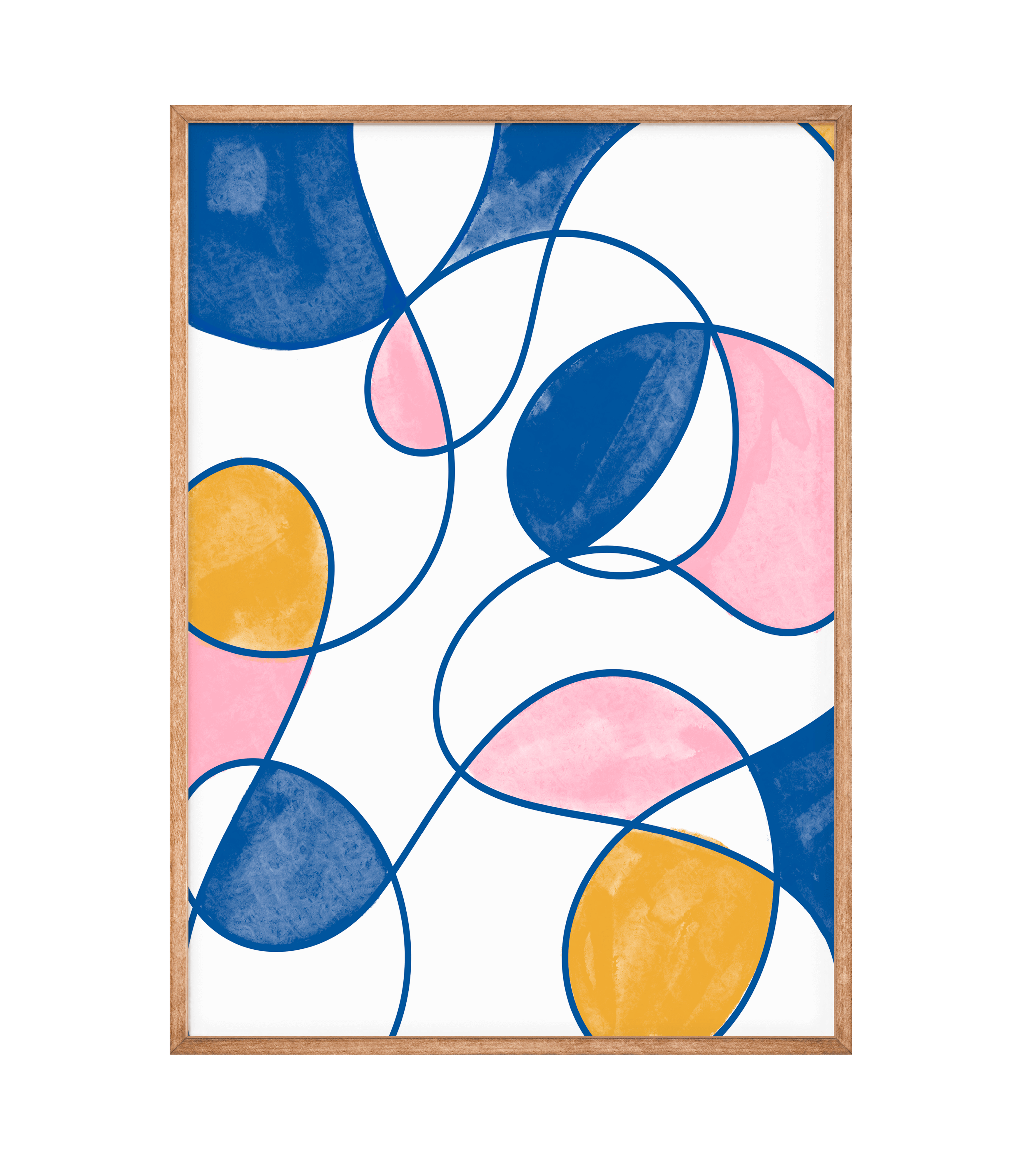 Billede af Abstract Lines Plakat - 30x40