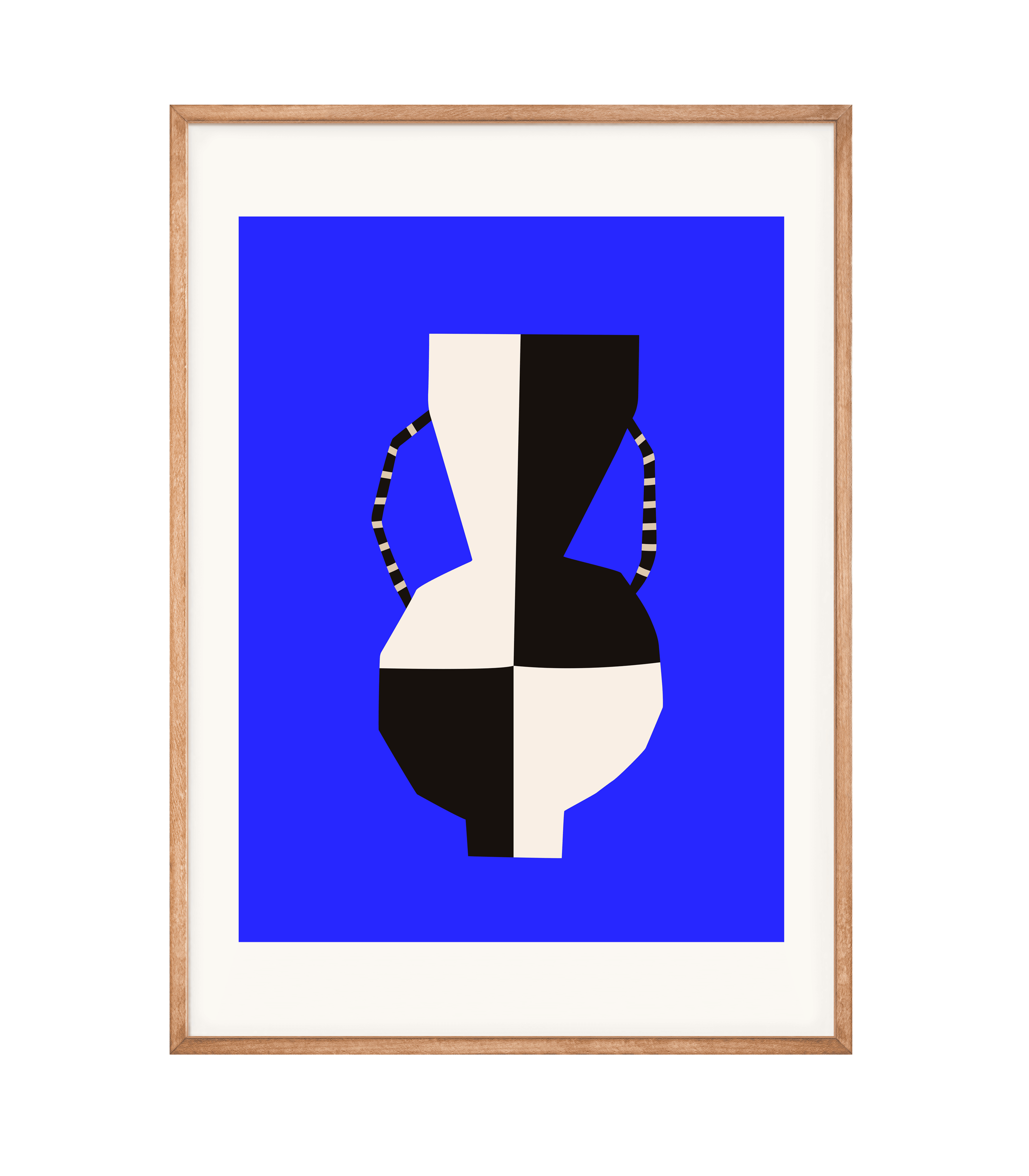 Billede af Abstract Vase - 70x100