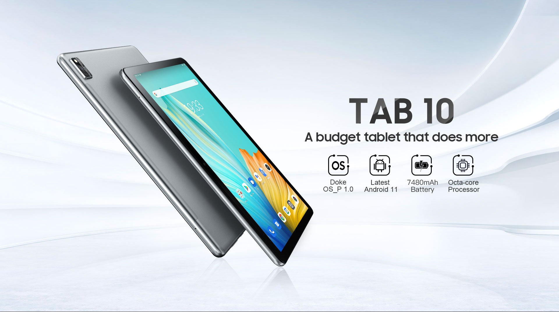 Blackview Tab 10 Slim Tablet 7480mAh Battery 10.1-inch 4G Tablet