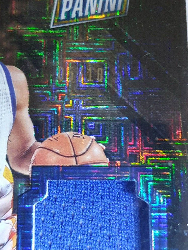 2016 Panini Stephen Curry #PATCH ESCHER SQUARES /10 Game Worn