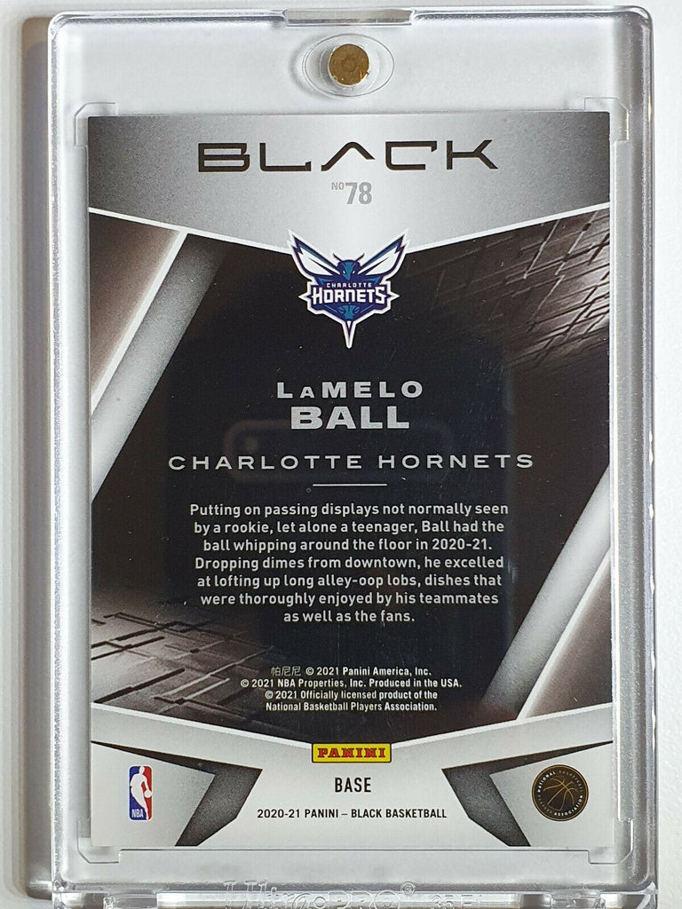 2020 Panini Black Lamelo Ball Rookie #78 HOLO FOIL /149 - Ready to