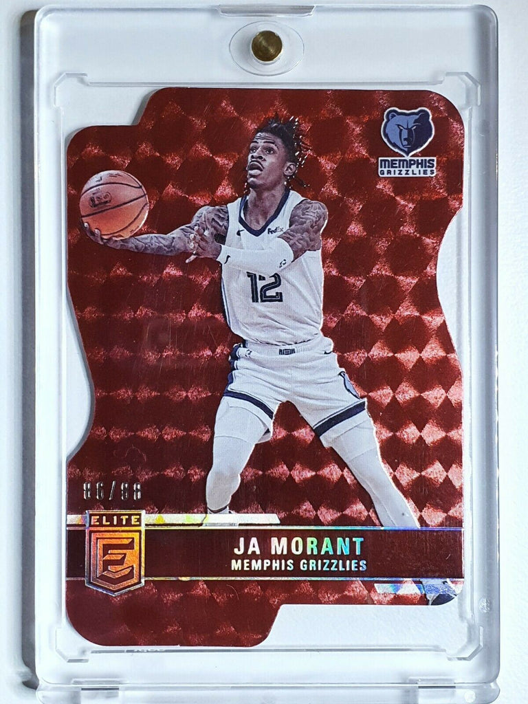 2021 Donruss Elite Ja Morant #16 RED /88 SP Die Cut - Ready to