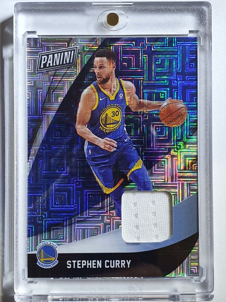 2018 Panini Stephen Curry #PATCH ESCHER SQUARES /25 - Ready to