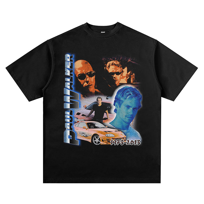  "Paul Walker" Graphic Tee - STREETWEAR