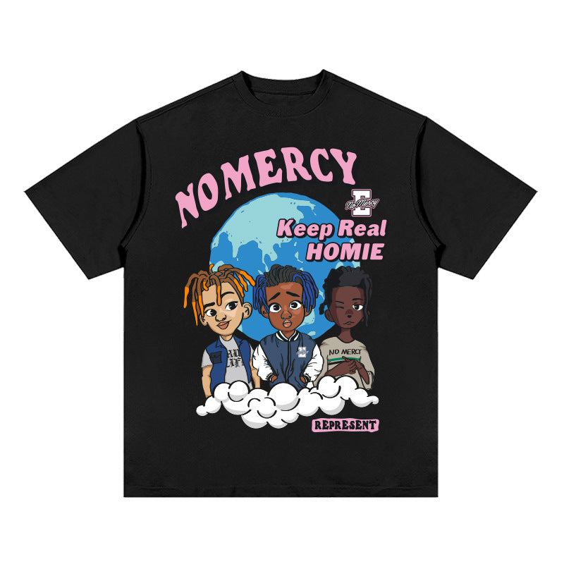  "No Mercy" Graphic Tee - STREETWEAR