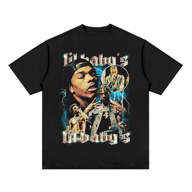  Lil Baby Graphic Tee - STREETWEAR