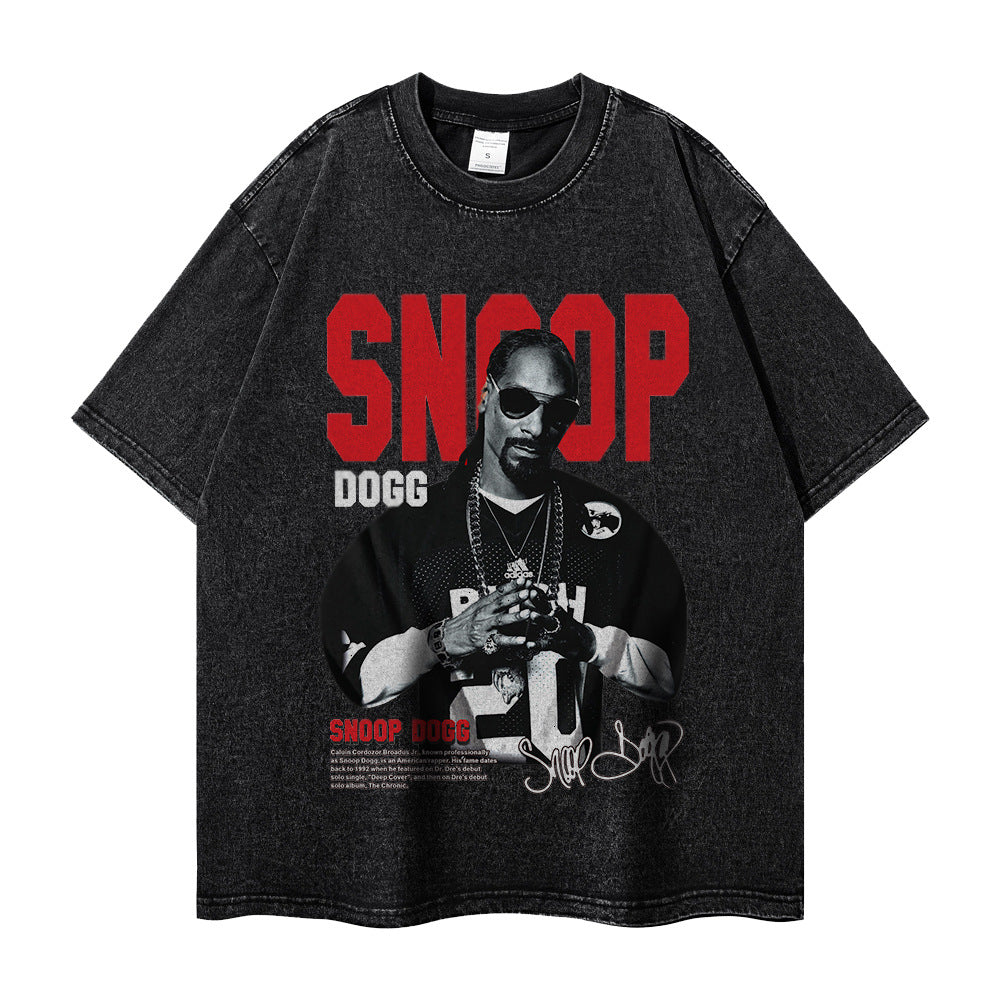  Snoop Dogg Loose Graphic Tee - STREETWEAR