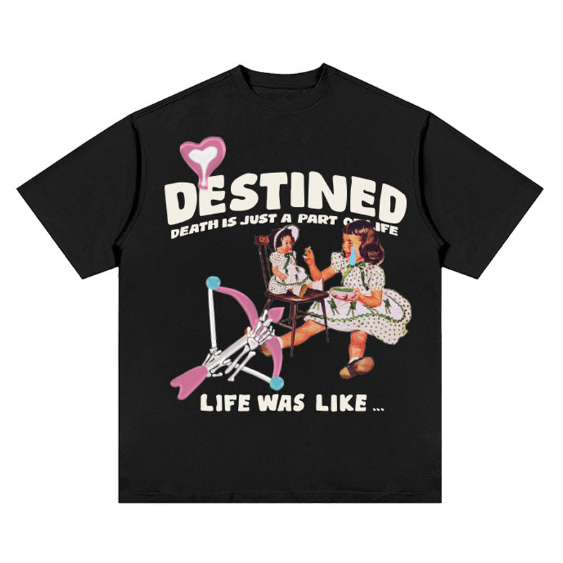  "Destined" Graphic Tee - STREETWEAR