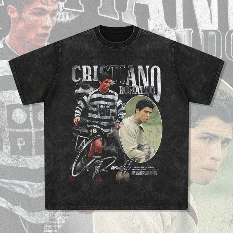  Cristiano Ronaldo Graphic Tee - STREETWEAR