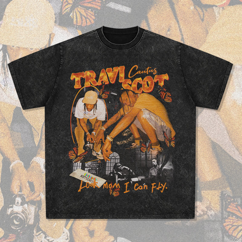  "Travy" Graphic Tee - STREETWEAR