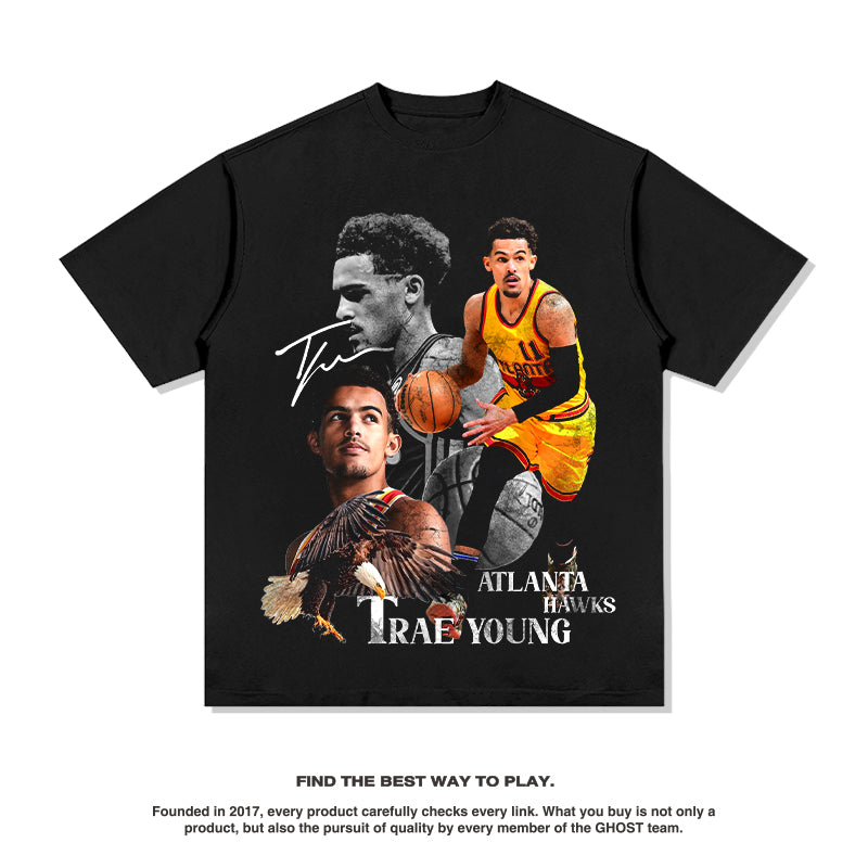  "Trae Young" Graphic Tee - STREETWEAR