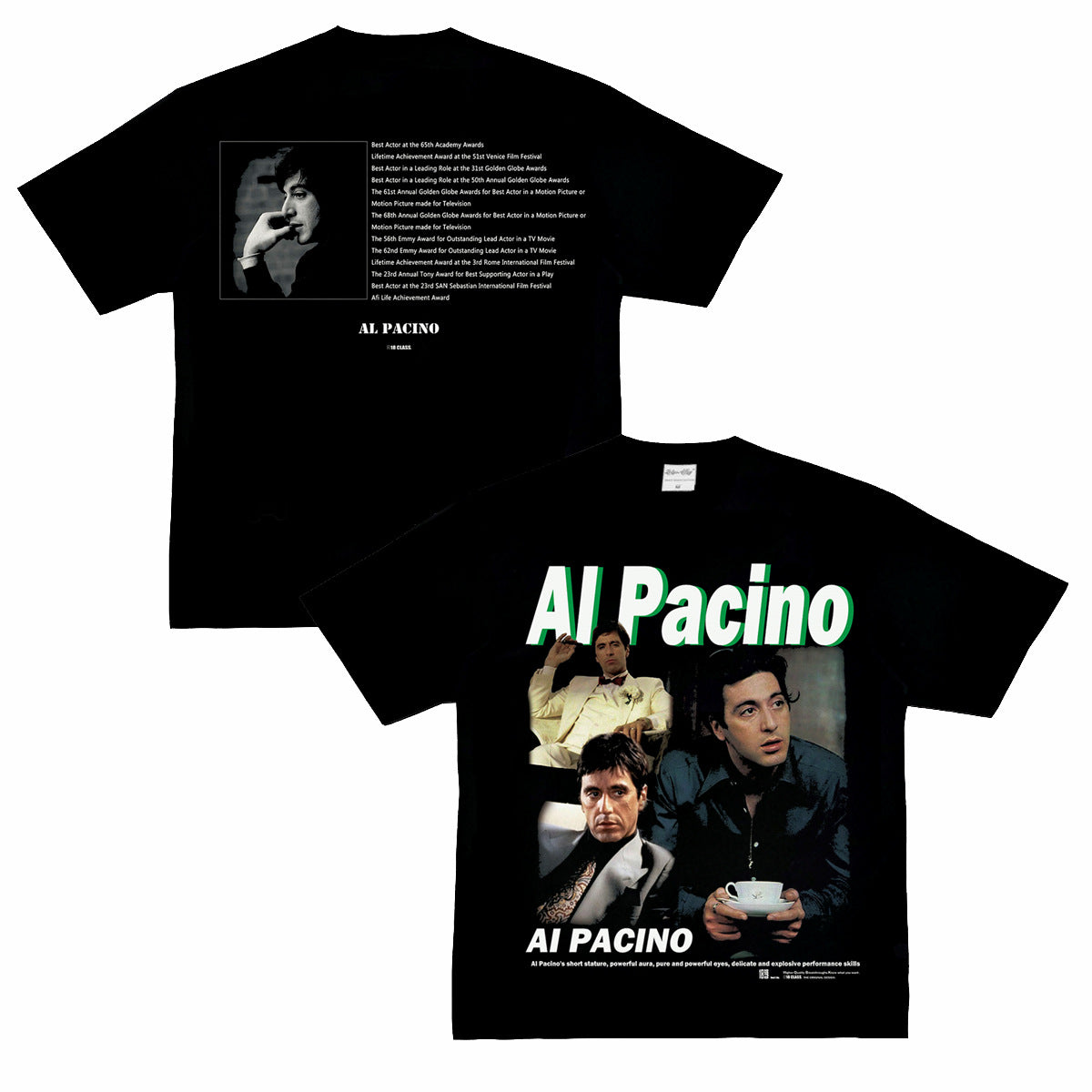  Al Pacino Tribute Graphic Tee - STREETWEAR