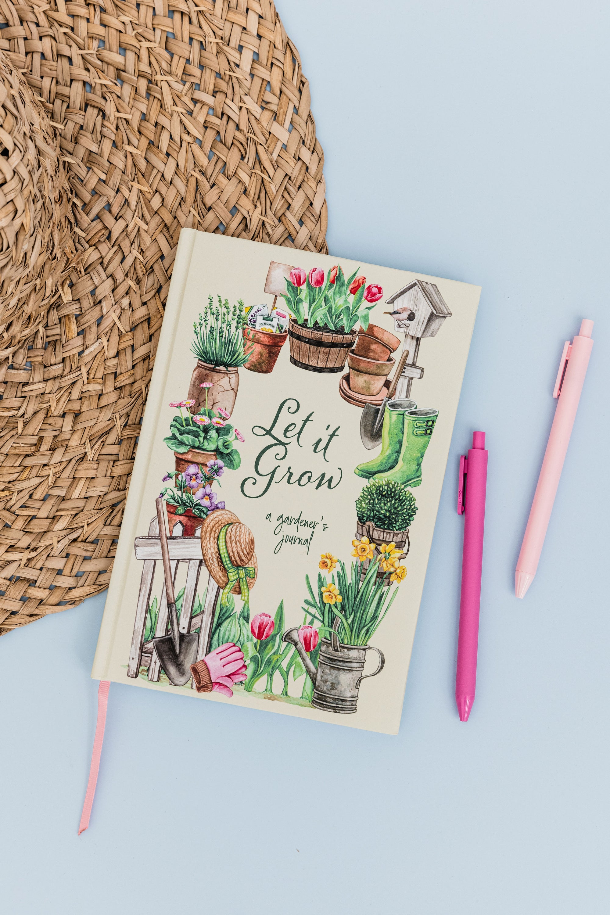 Five Year Journal, Garden Blooms - Steel Mill Gifts