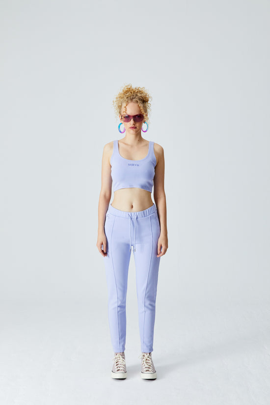 Load image into Gallery viewer, Cotton Skinny Sweatpants - Digital Lavender
