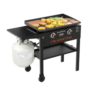 Blackstone Adventure Ready 2-Burner 28" Griddle Cooking Station - Grill Glitter Spices