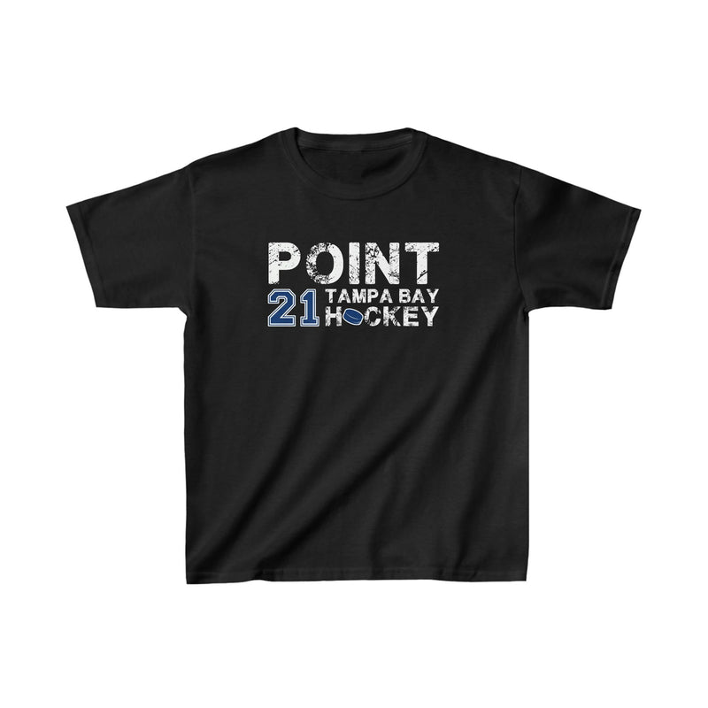 Point 21 Tampa Bay Hockey Grafitti Wall Design Youth Hooded