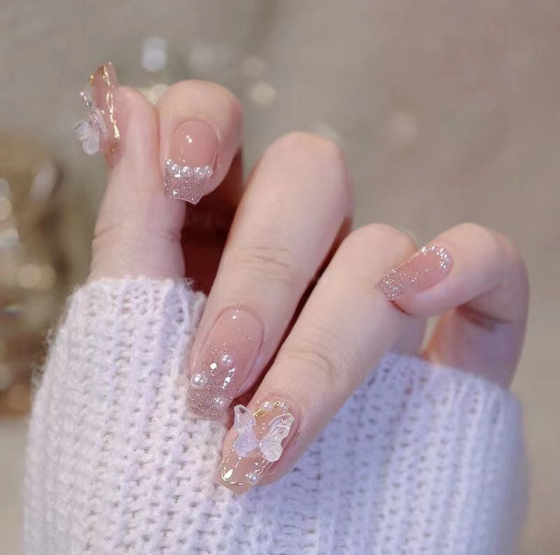 0098】ジェルネイルチップ♥Natural Pink – Mio Collection