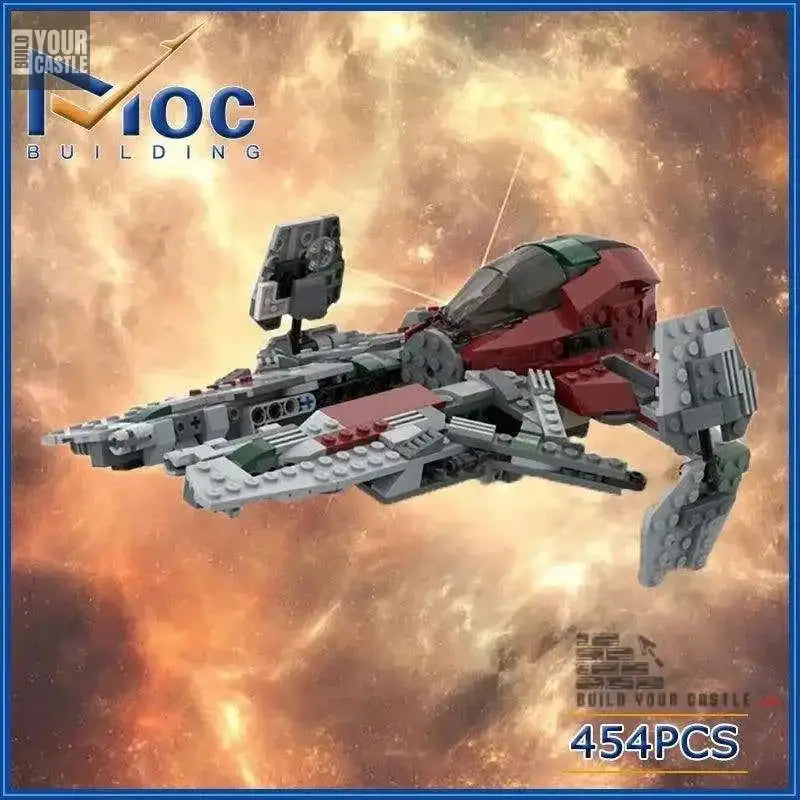 MOC Star Wars Jedi Interceptor building set BuildYourCastle