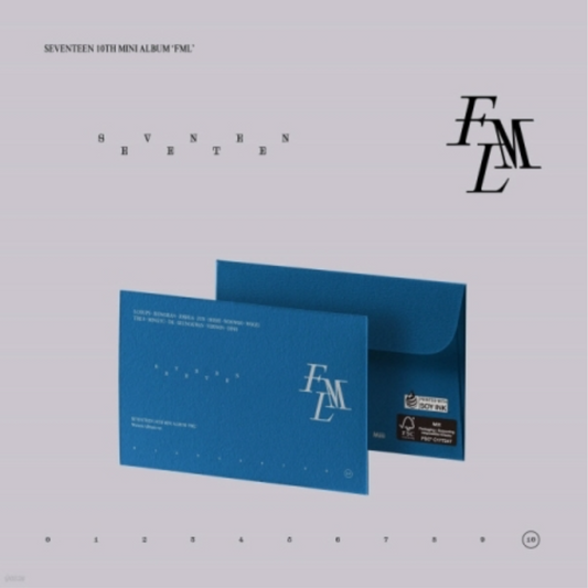 SEVENTEEN - 10TH MINI ALBUM 'FML' (3 VERSIONS) – LightUpK