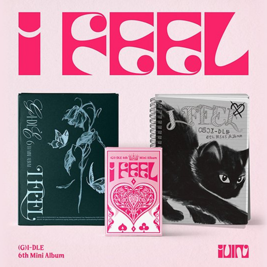 G)I-DLE - I LOVE (5TH MINI ALBUM) (3 VERSIONS) – LightUpK