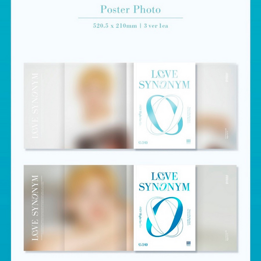 Wonho 1st Mini Album Love Synonym #1 Right for me Official Photocards  Select