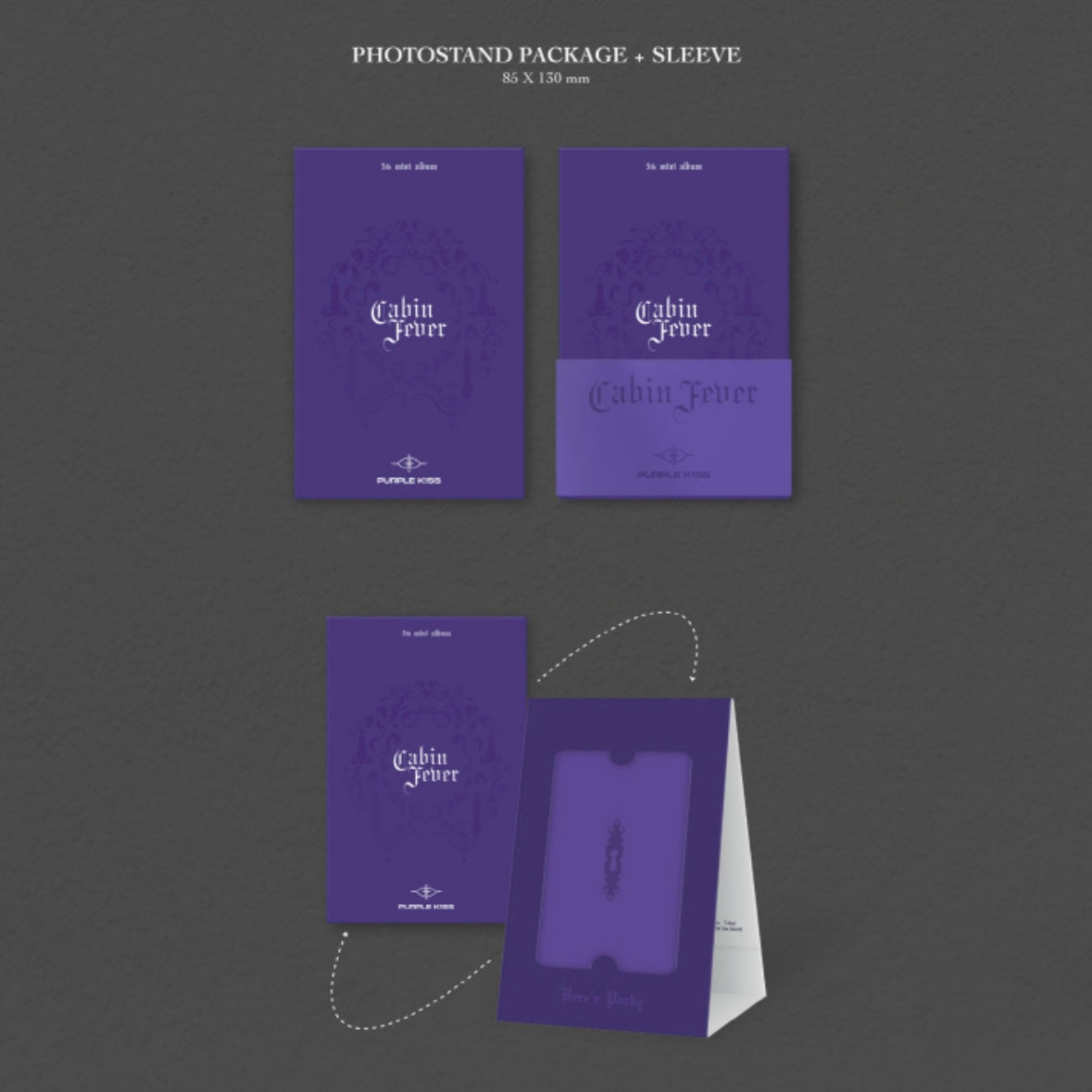 PURPLE KISS - CABIN FEVER (5TH MINI ALBUM) (2 VERSIONS) – LightUpK